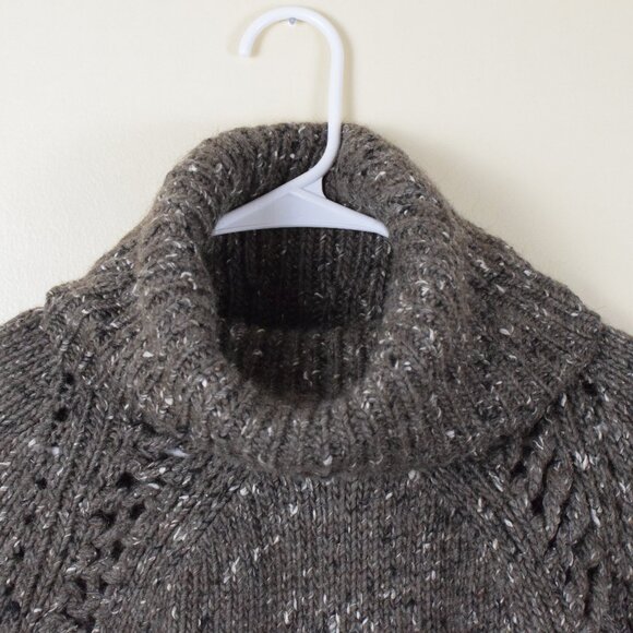 Veronica Beard Wool Baby Alpaca & Silk Chunky Knit Sweater Fall Winter Cozy - S - Picture 2 of 11